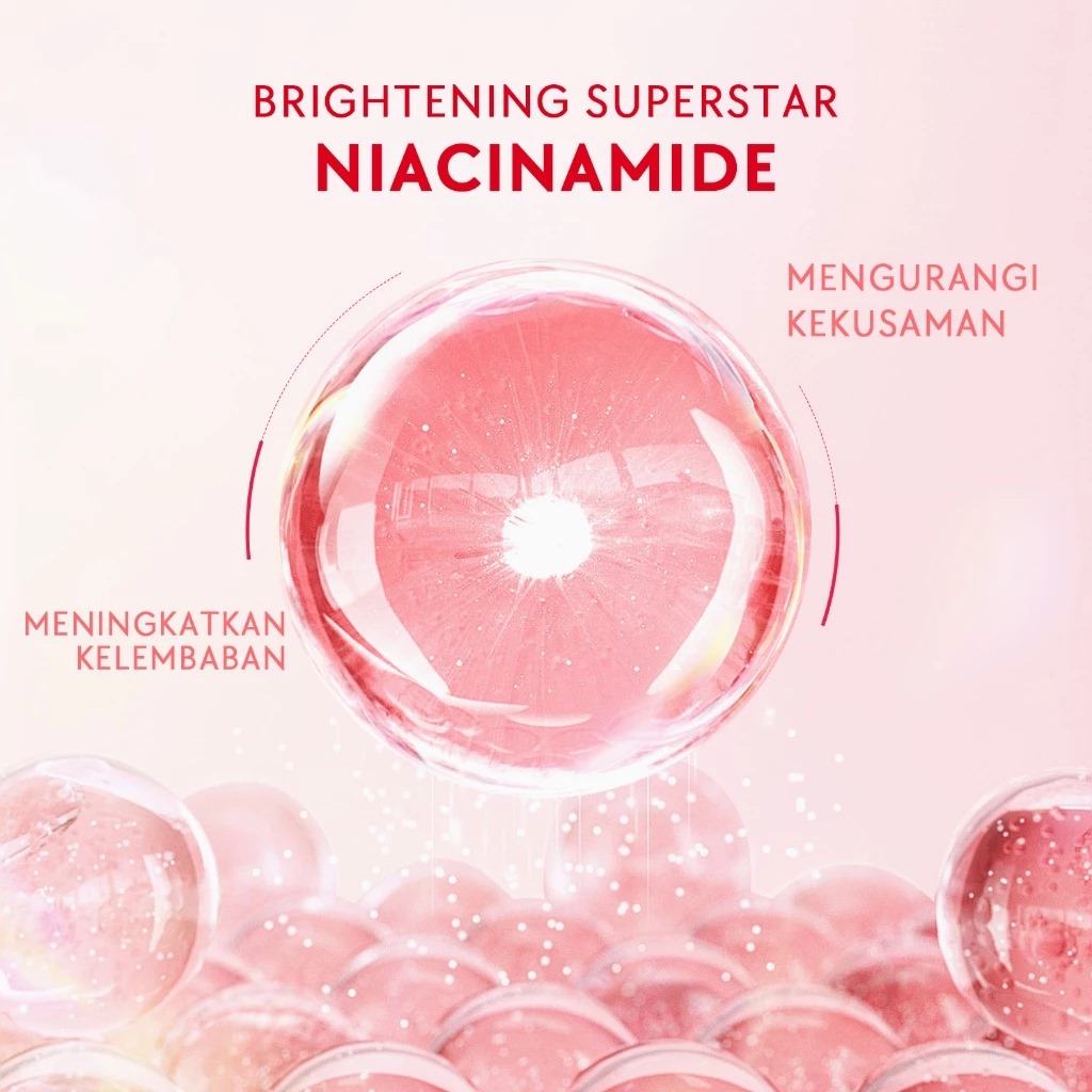 Glad 2 Glow Moisturizer - Pomegranate Niacinamide Brightening 100gr