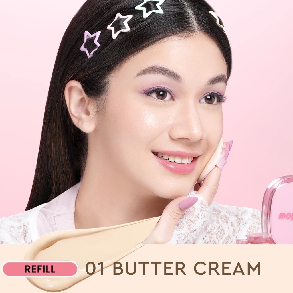 Glad 2 Glow Perfect Cover Cushion REFILL 11gr - 01 Buttercream