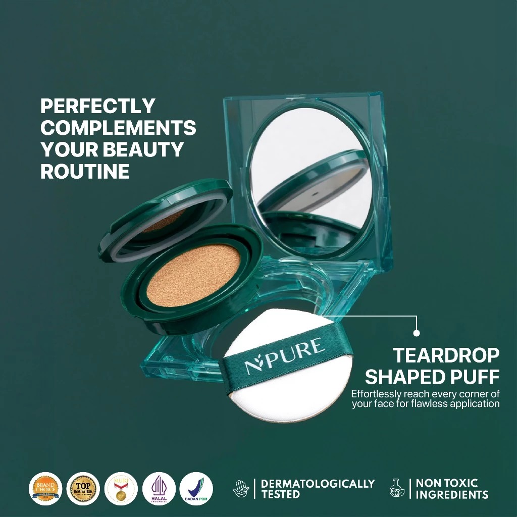 Npure Power Cushion Flawless Matte 13gr - Pear