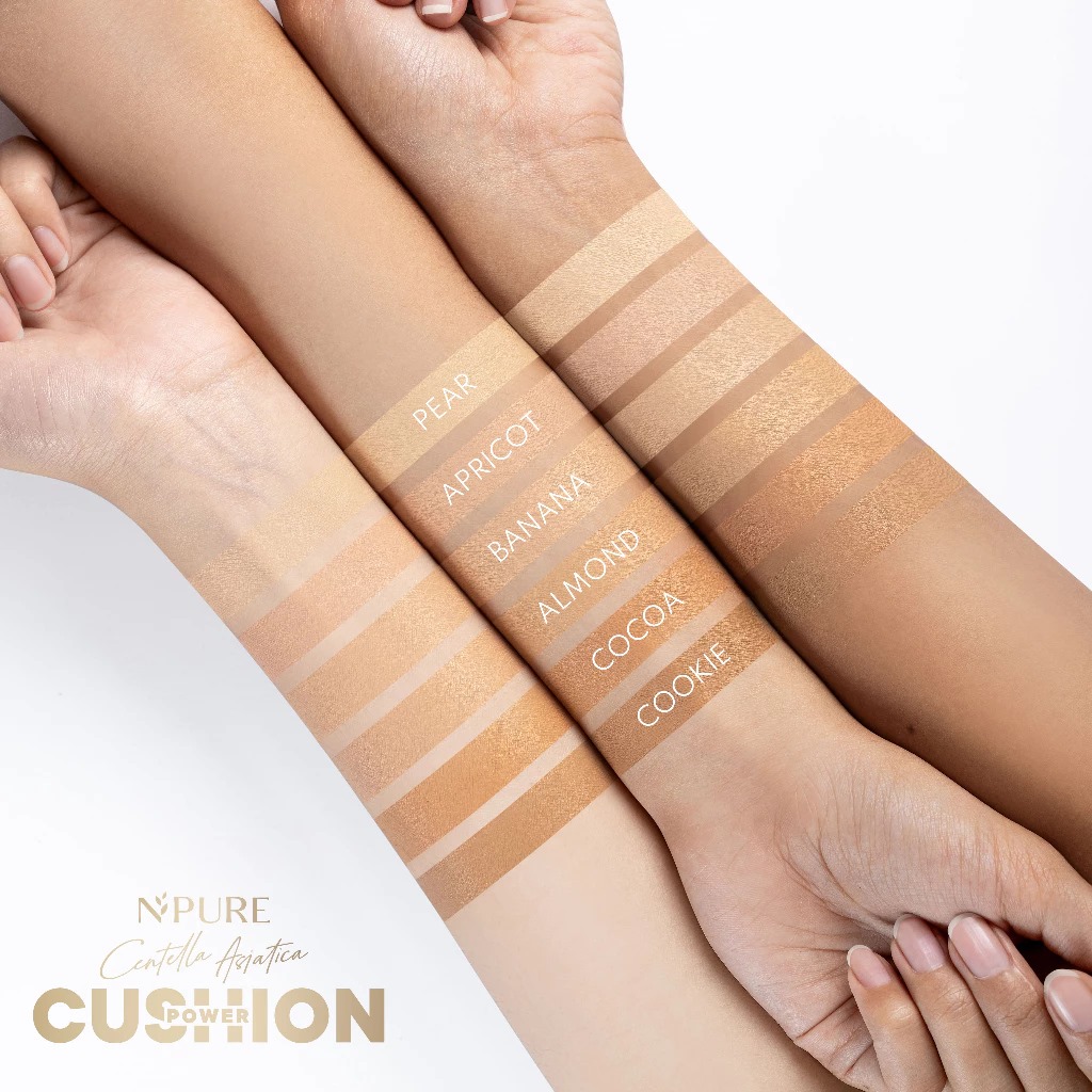 Npure Power Cushion Flawless Matte 13gr - Banana