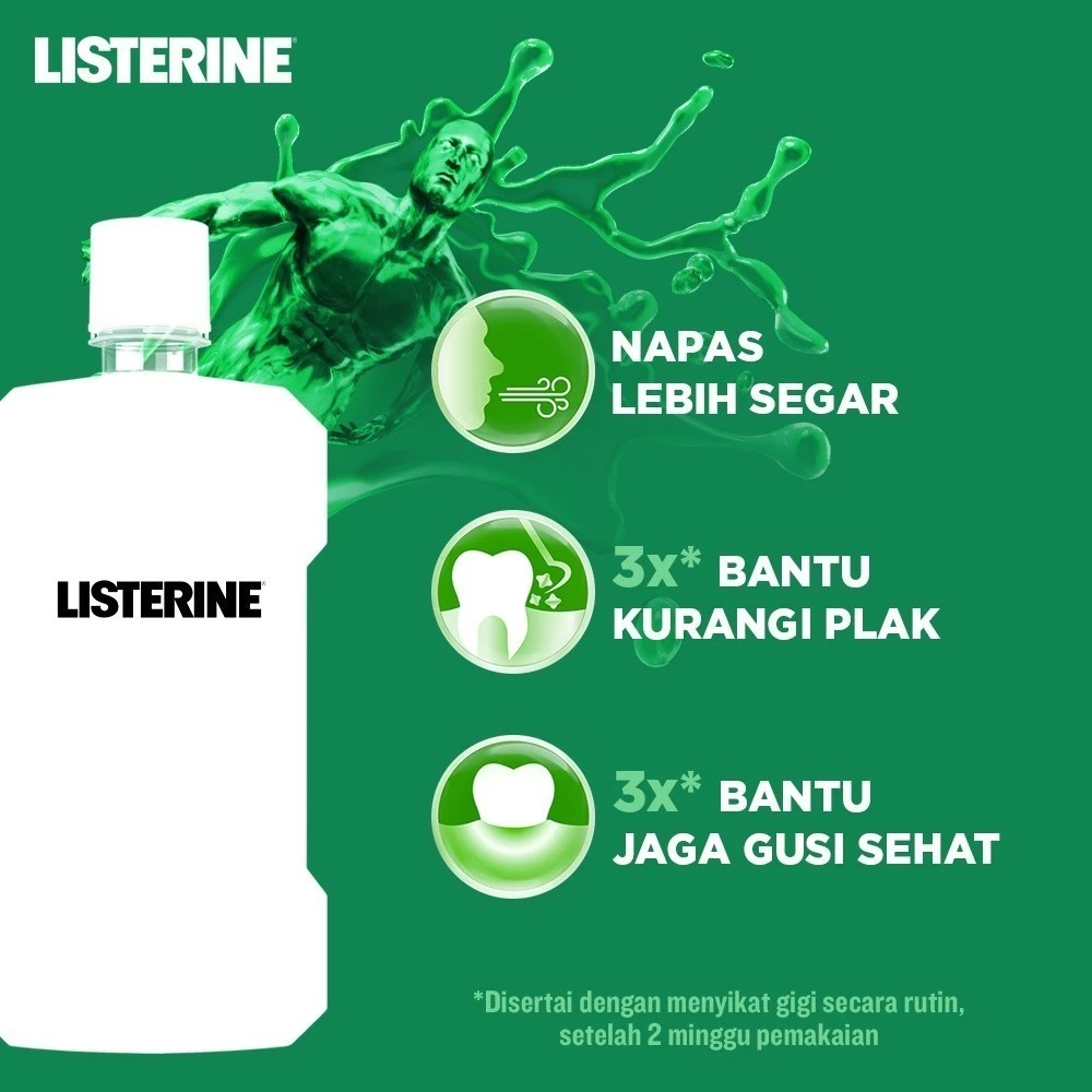 Listerine Antiseptic Mouthwash - Freshburst 100ml
