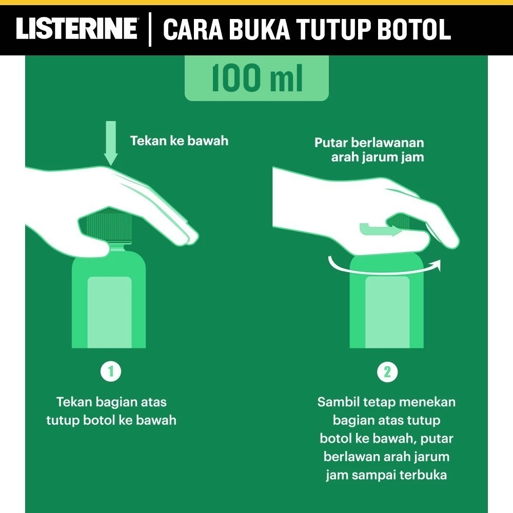Listerine Antiseptic Mouthwash - Freshburst 100ml
