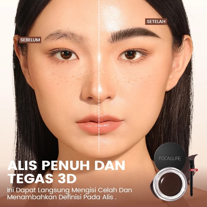 Focallure Brow Gel Cream (FA23) 4gr - 03 Dark Brown