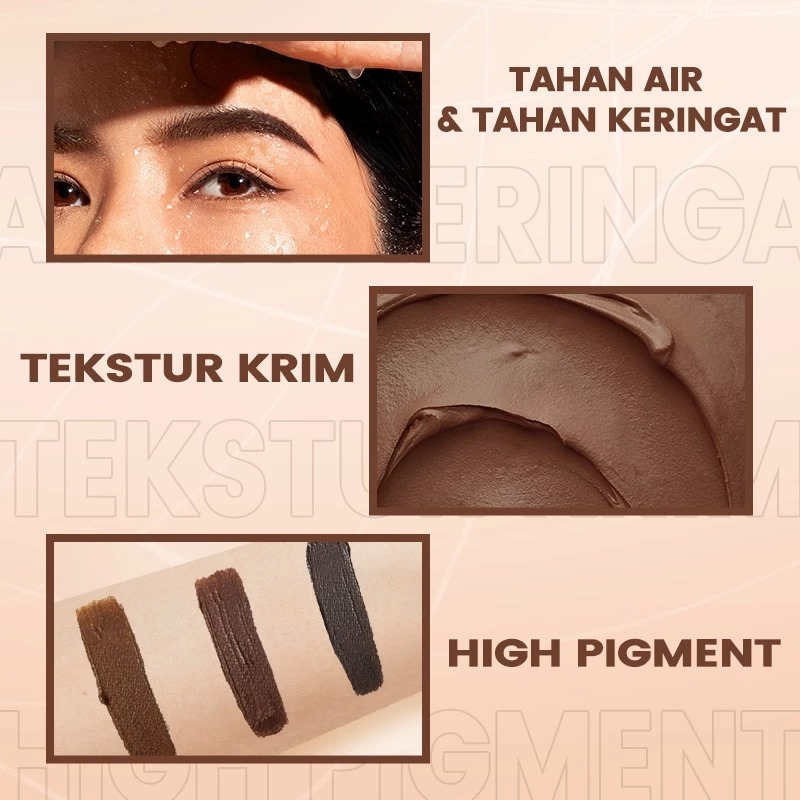 Focallure Brow Gel Cream (FA23) 4gr - 05 Ebony