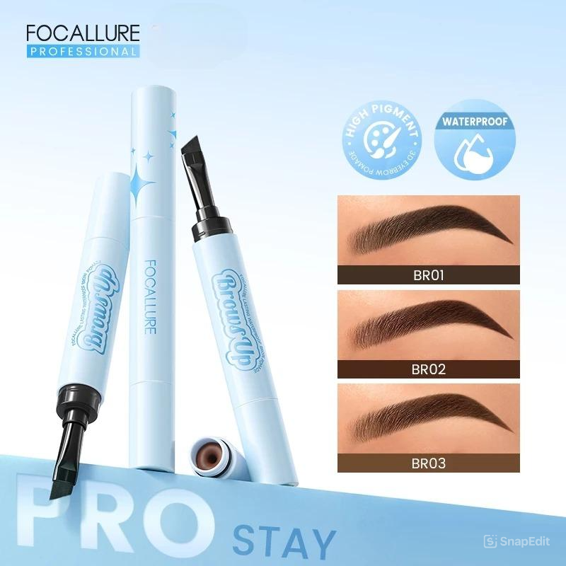 Focallure Lasting Waterproof Brow Pomade (FA-E23) 1.4gr - BR02 Dark Brown