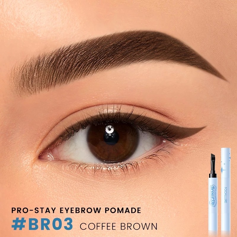Focallure Lasting Waterproof Brow Pomade (FA-E23) 1.4gr - BR03 Coffee Brown