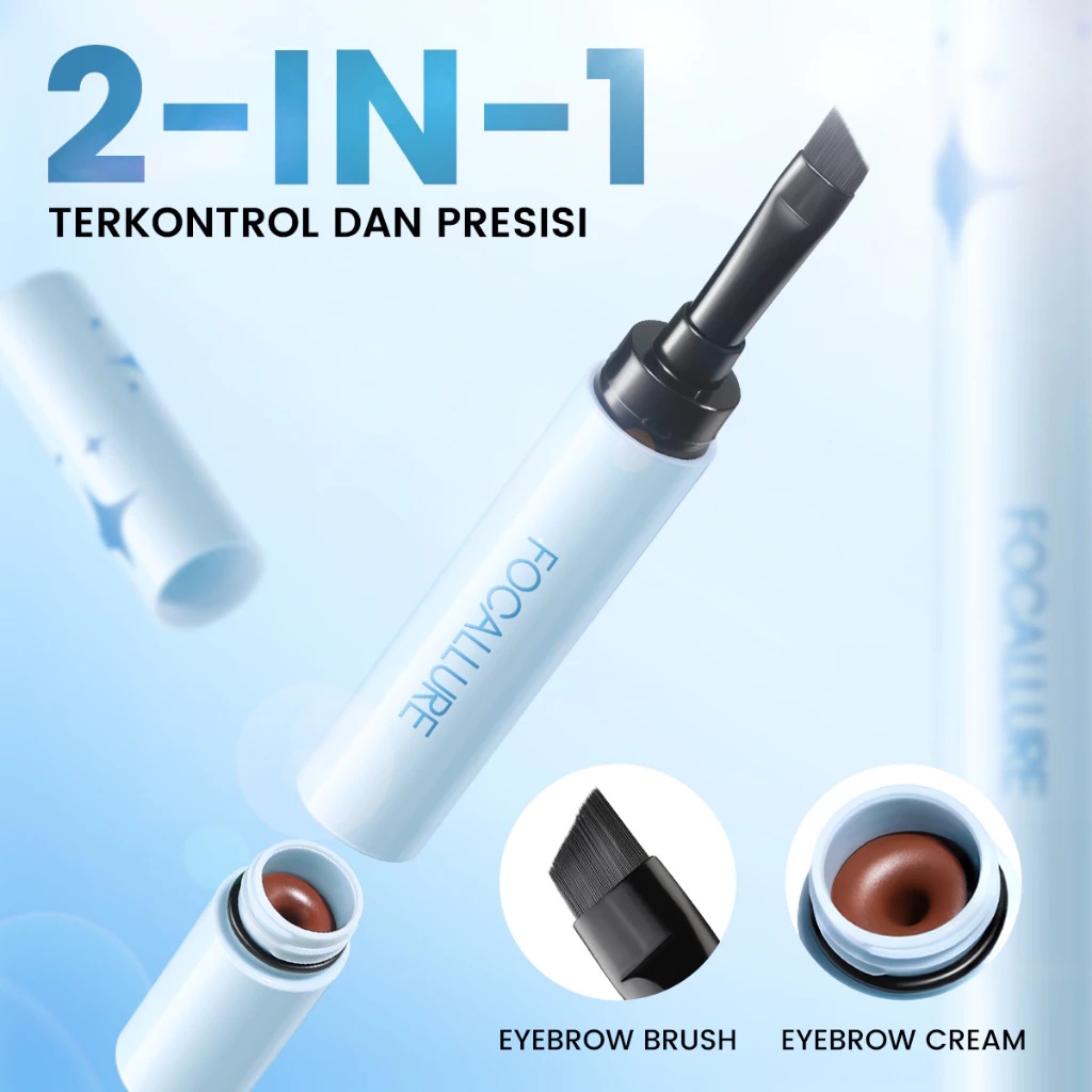 Focallure Lasting Waterproof Brow Pomade (FA-E23) 1.4gr - BR03 Coffee Brown