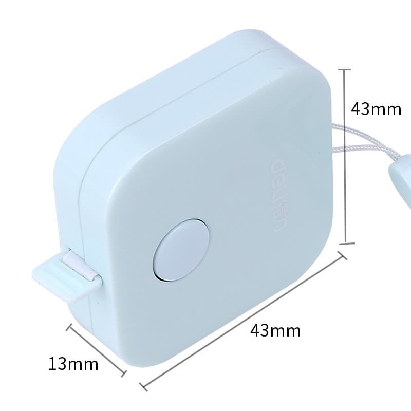 Meteran Mini Fiberglass 1,5m - Meteran Alat Ukur Mini