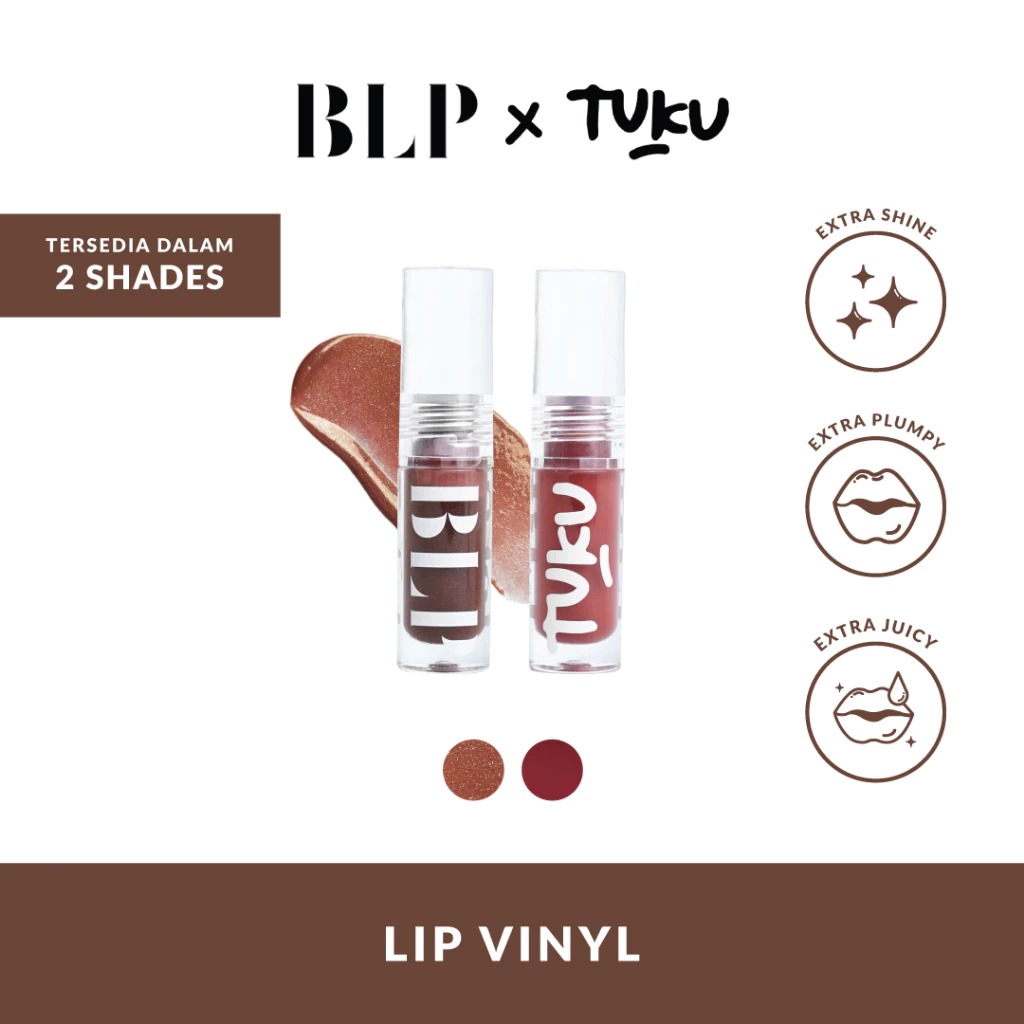 BLP Lip Vinyl x Tuku 2.5ml - Mocha
