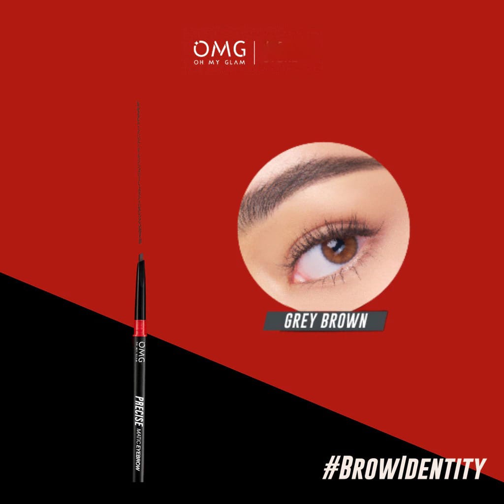 Oh My Glam Precise Matic Eyebrow (OMG) 0.07gr - 02 Grey Brown