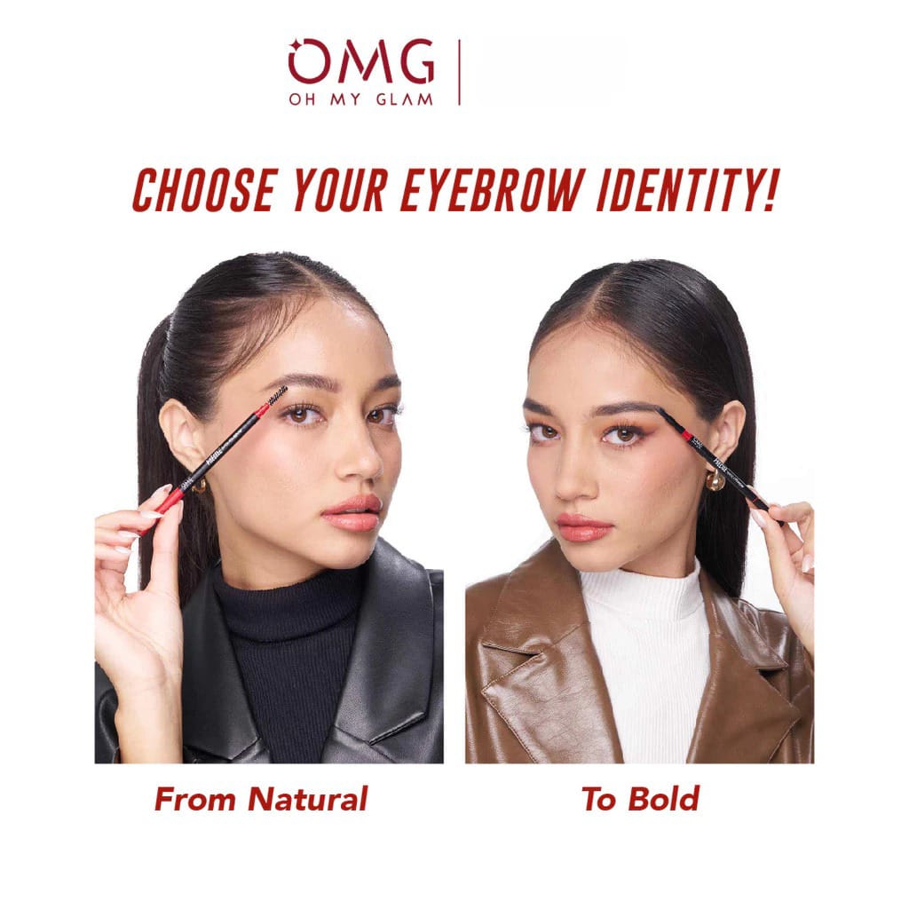 Oh My Glam Precise Matic Eyebrow (OMG) 0.07gr - 02 Grey Brown