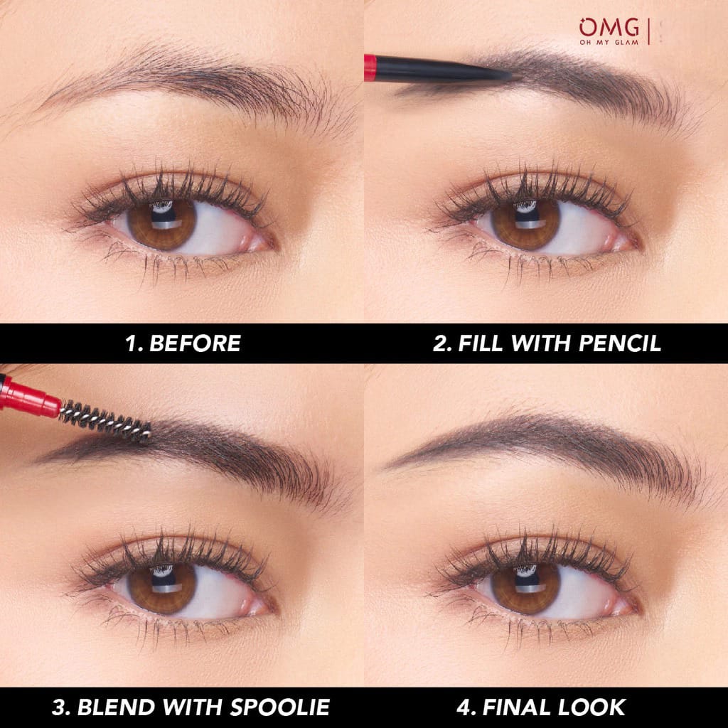Oh My Glam Precise Matic Eyebrow (OMG) 0.07gr - 02 Grey Brown