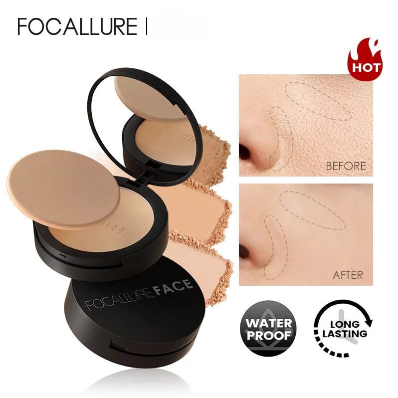 Focallure Face Pressed Powder (FA16) 8.4gr - 02 Natural Color