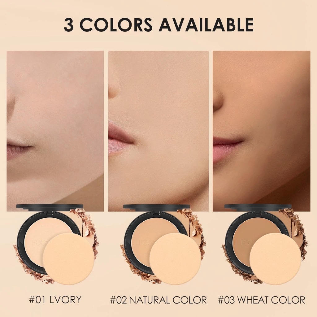 Focallure Face Pressed Powder (FA16) 8.4gr - 02 Natural Color