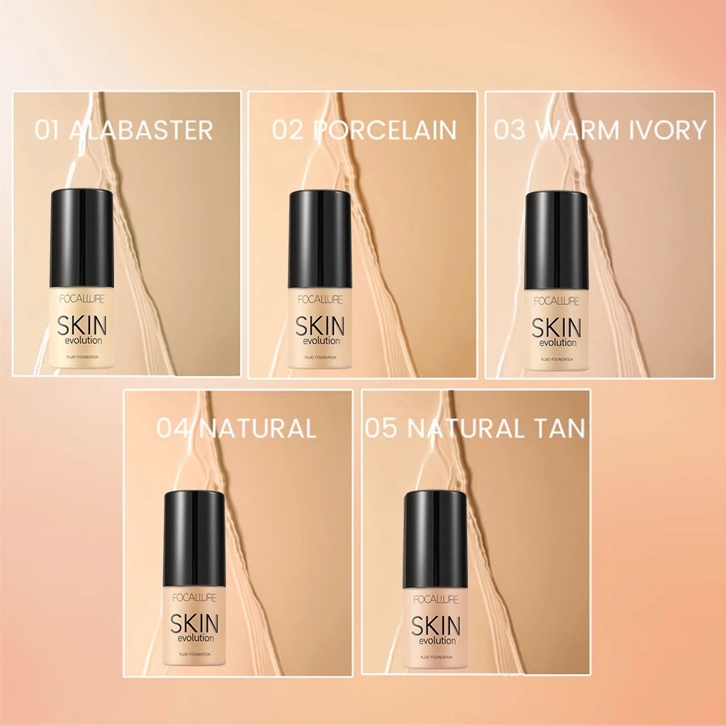 Focallure Face Fluid Foundation (FA30) 31gr - 02 Porcelain
