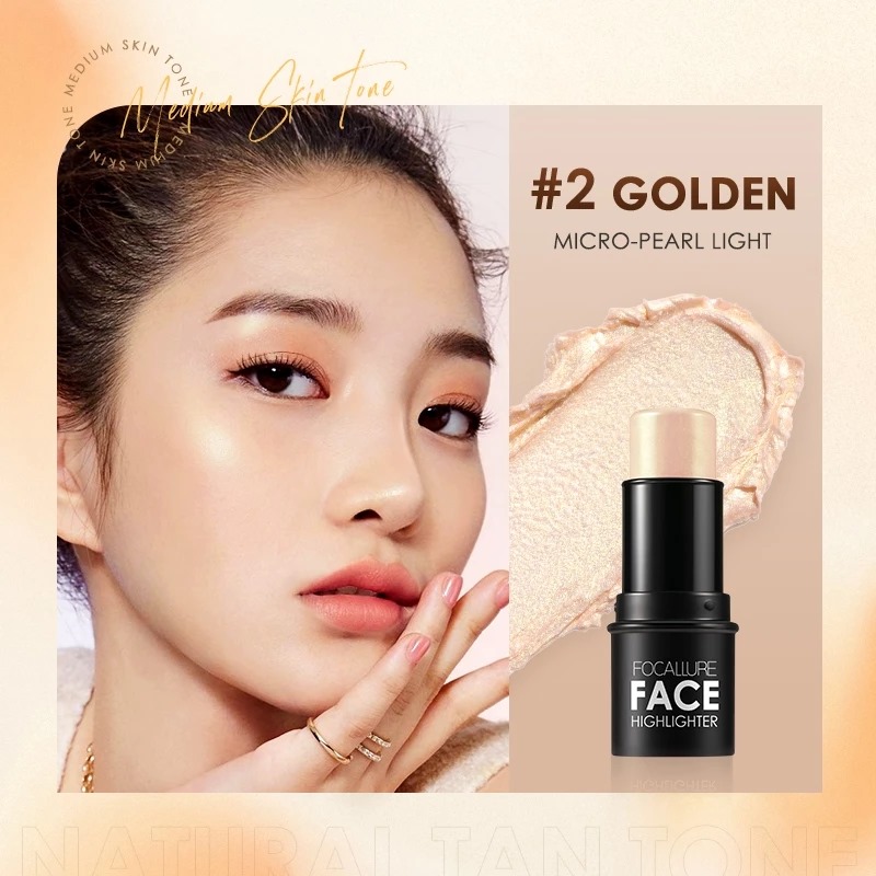 Focallure Face Highlighter & Contour Multi Stick (FA01) 6gr - 02 Golden