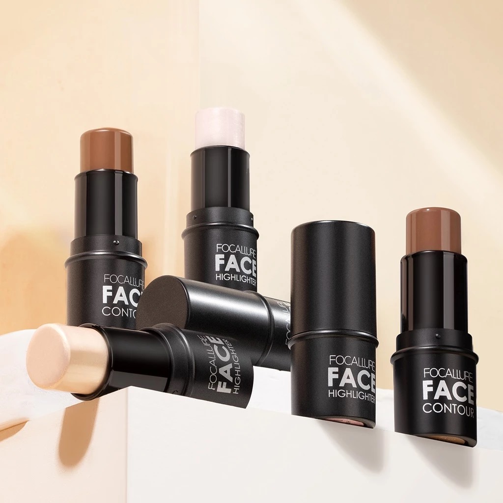 Focallure Face Highlighter & Contour Multi Stick (FA01) 6gr - 04 Brown