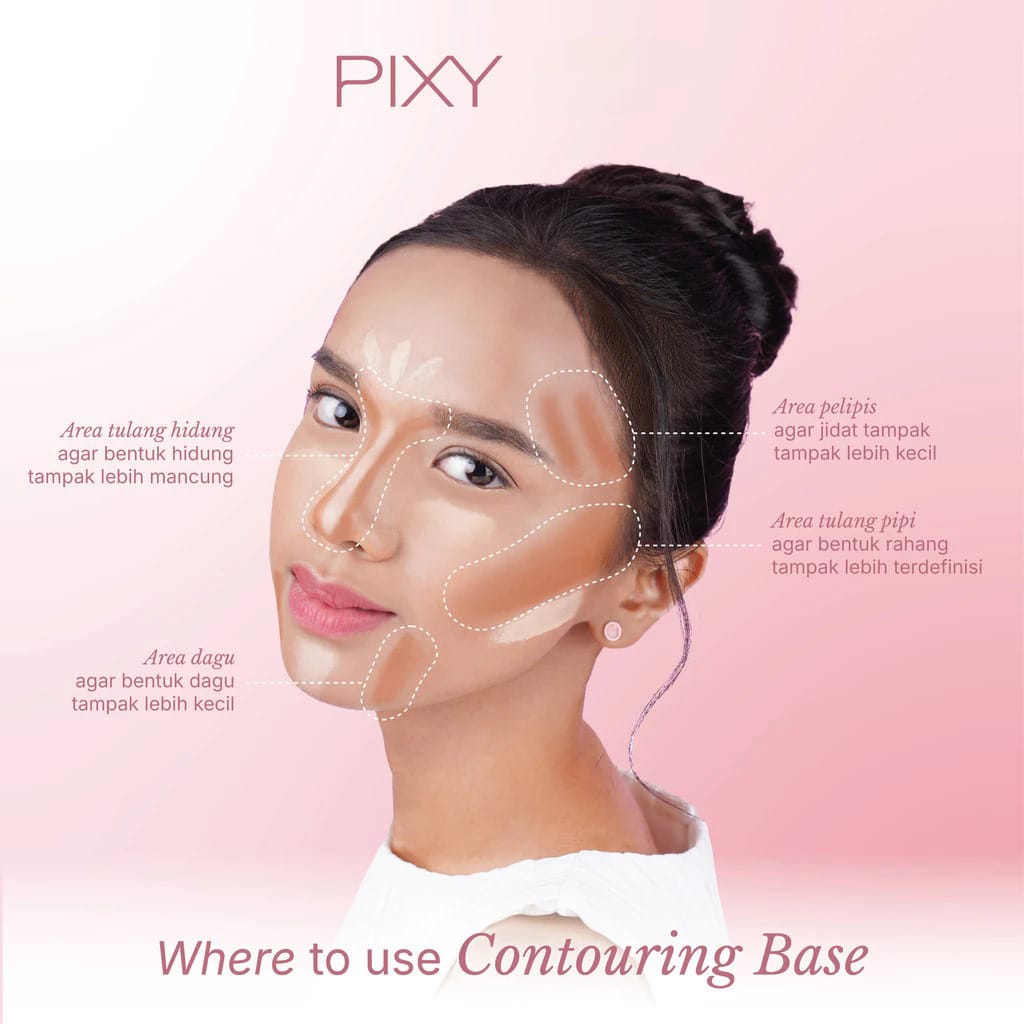 Pixy 4 Beauty Benefits Contouring Base 9gr - 01 Light to Medium
