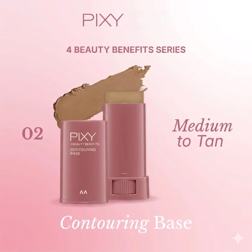 Pixy 4 Beauty Benefits Contouring Base 9gr - 02 Medium to Tan