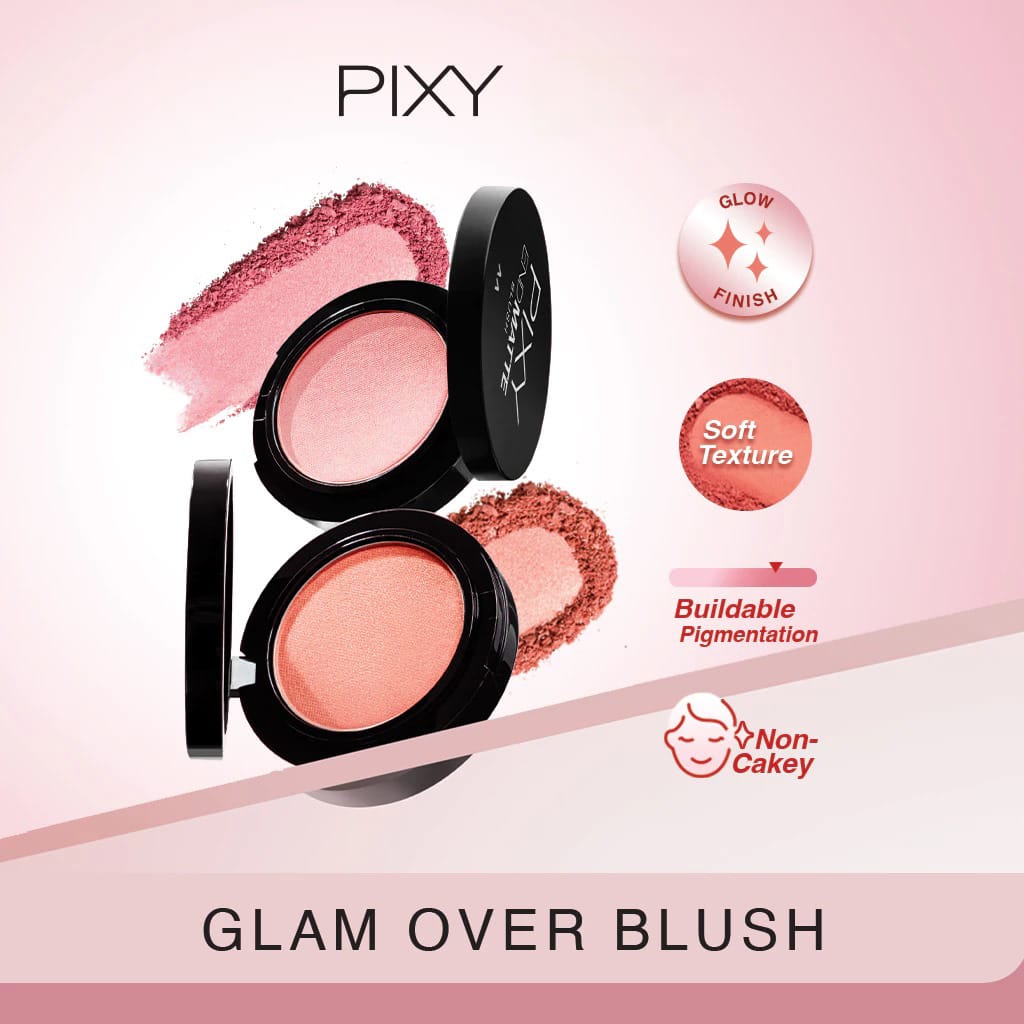 Pixy Glam Over Blush 4gr - 03 Orange Battler