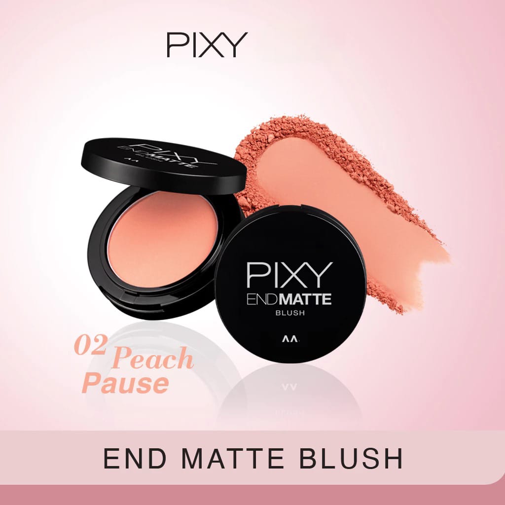 Pixy End Matte Blush 4gr - 02 Peach Pause