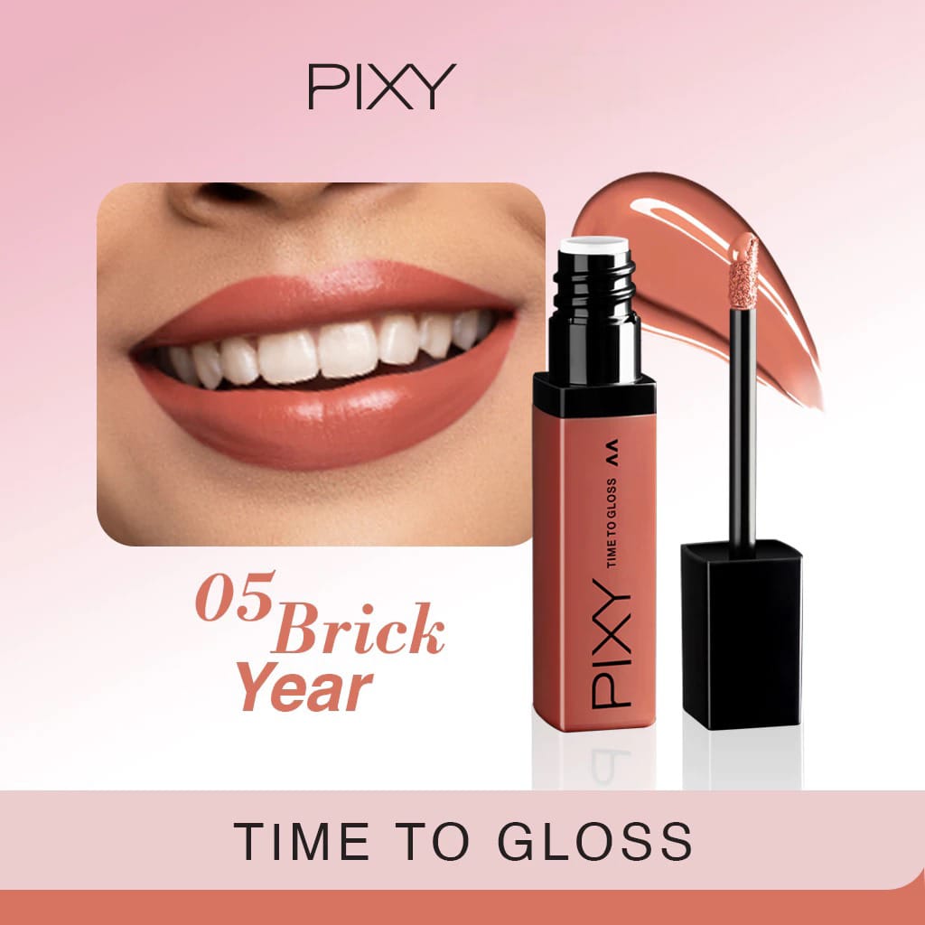 Pixy Time To Gloss 4gr - 05 Brick Year