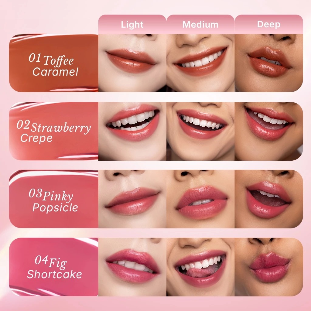 Pixy Hydra Glass Lip Tint 2.5ml - 02 Strawberry Crepe