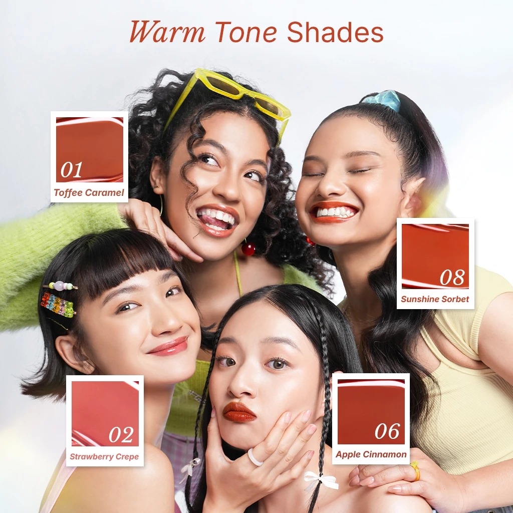 Pixy Hydra Glass Lip Tint 2.5ml - 02 Strawberry Crepe