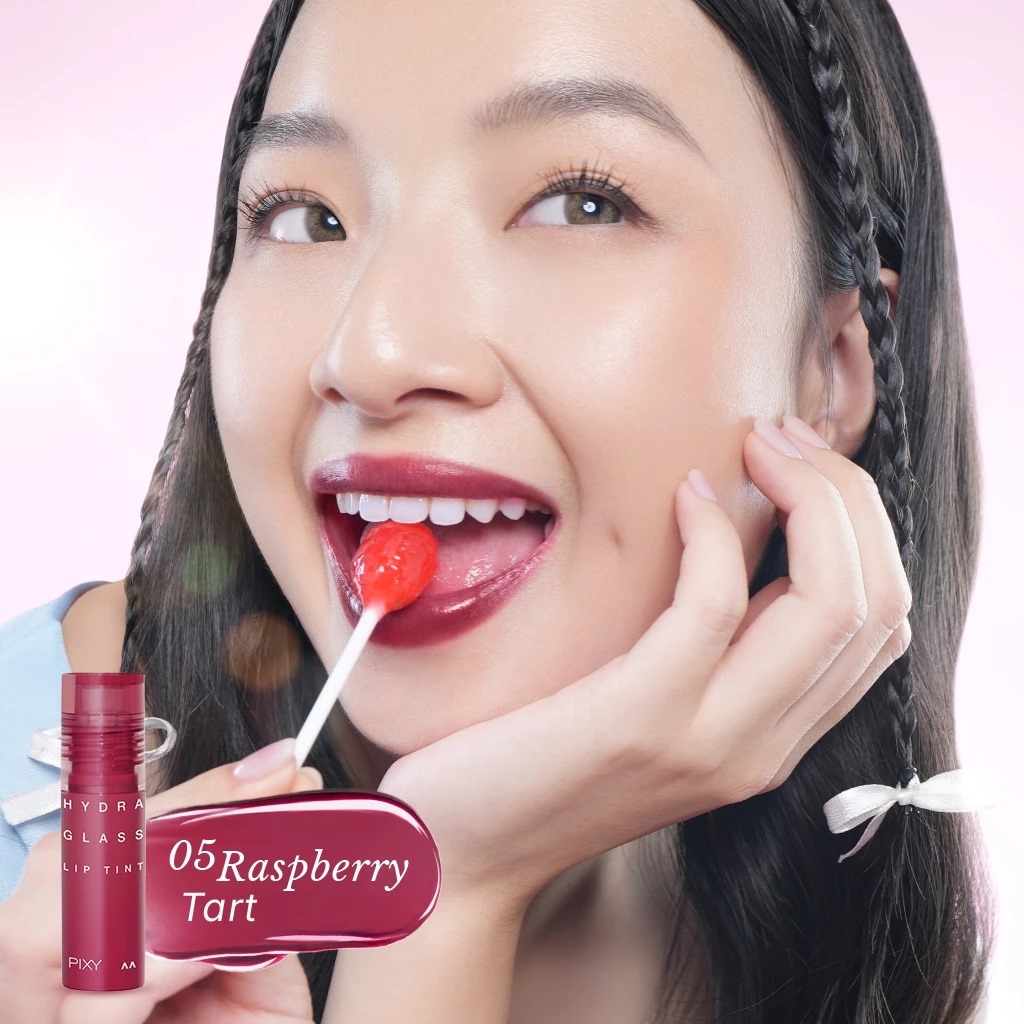 Pixy Hydra Glass Lip Tint 2.5ml - 05 Raspberry Tart