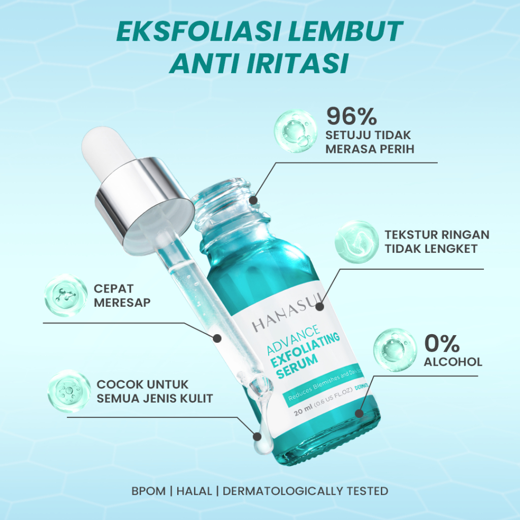 Hanasui Serum Advance Exfoliating Serum 20ml (Tosca)
