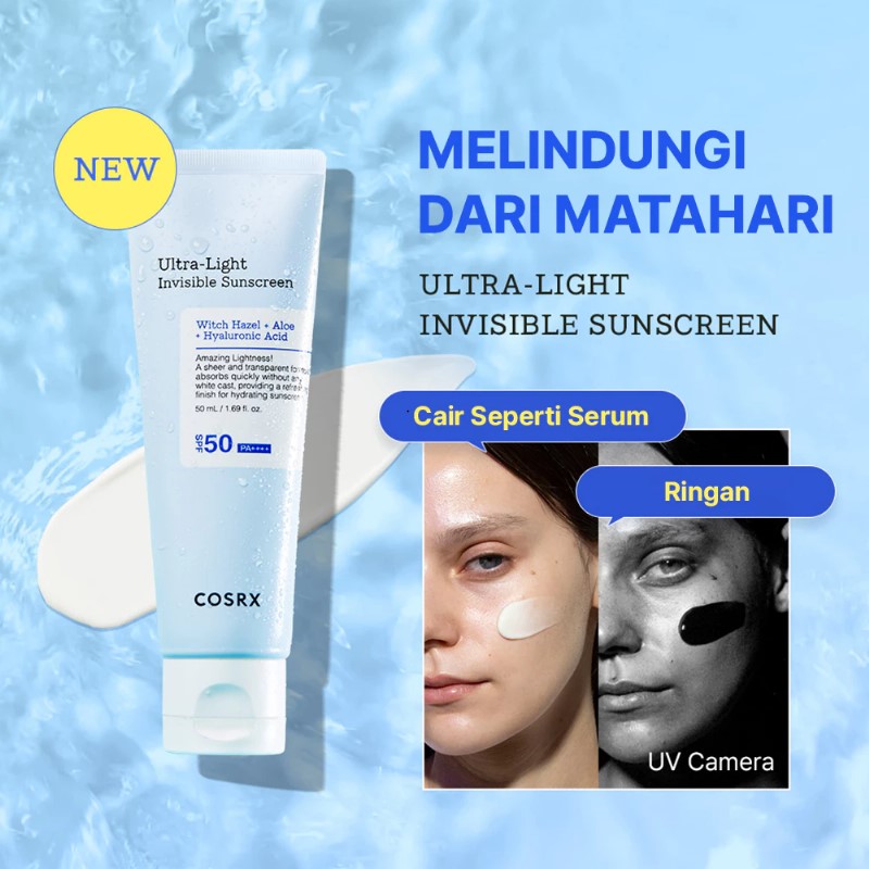 COSRX Ultra Light Invisible Sunscreen SPF50 PA+++ 50ml