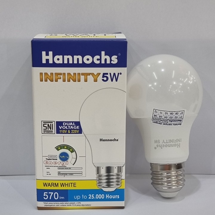 Hannochs Infinity Bohlam LED - 5Watt (5W) WW