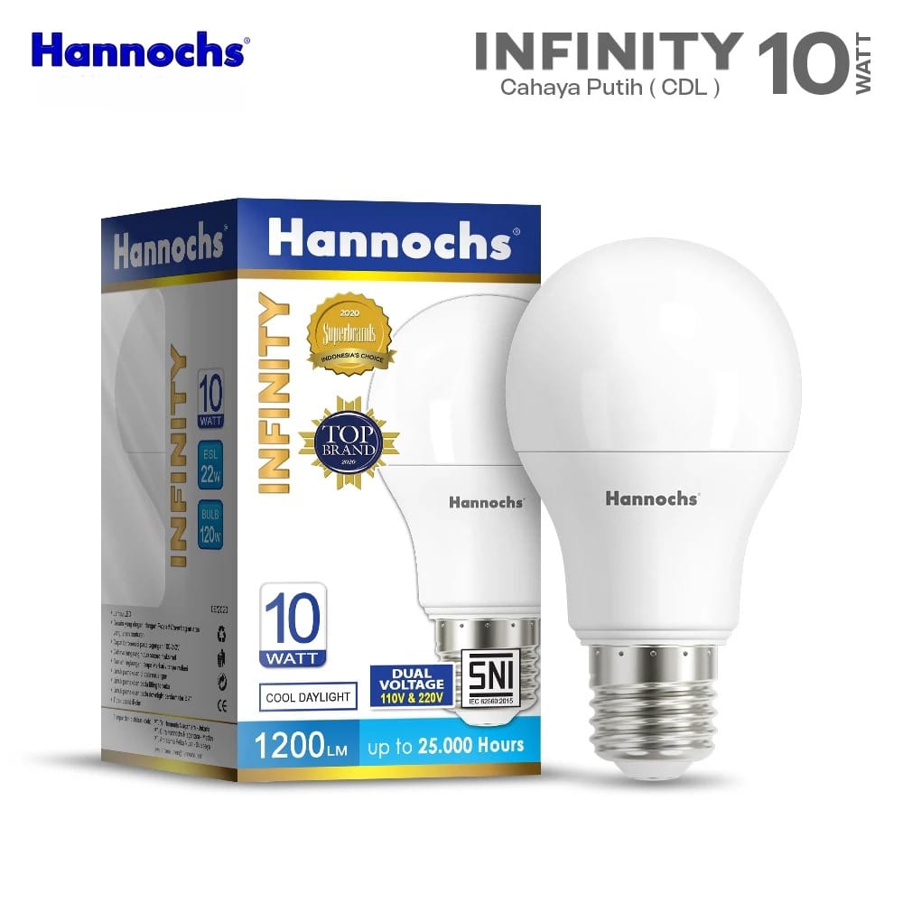 Hannochs Infinity Bohlam LED - 10Watt (10W) CDL
