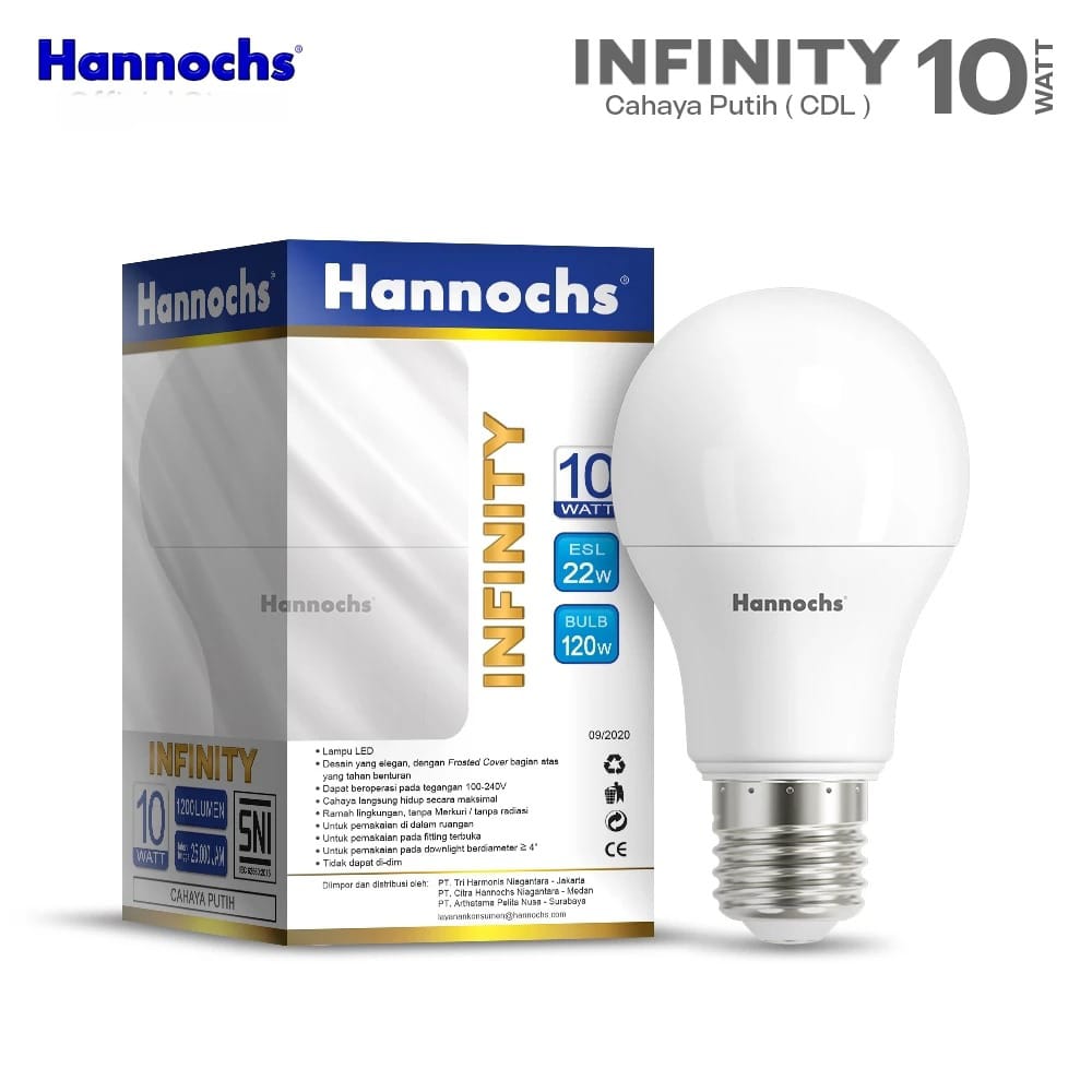 Hannochs Infinity Bohlam LED - 10Watt (10W) CDL