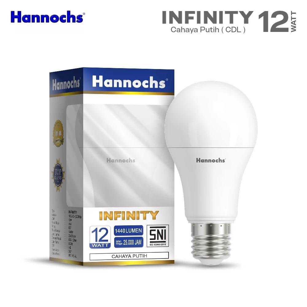 Hannochs Infinity Bohlam LED - 12Watt (12W) CDL