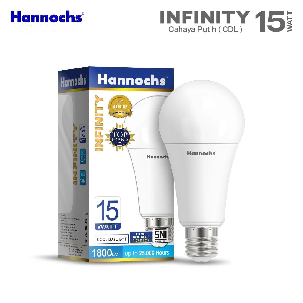 Hannochs Infinity Bohlam LED - 15Watt (15W) CDL
