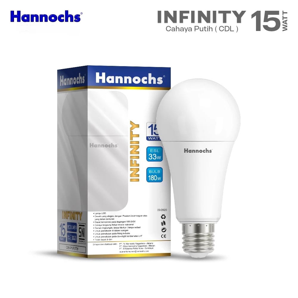 Hannochs Infinity Bohlam LED - 15Watt (15W) CDL