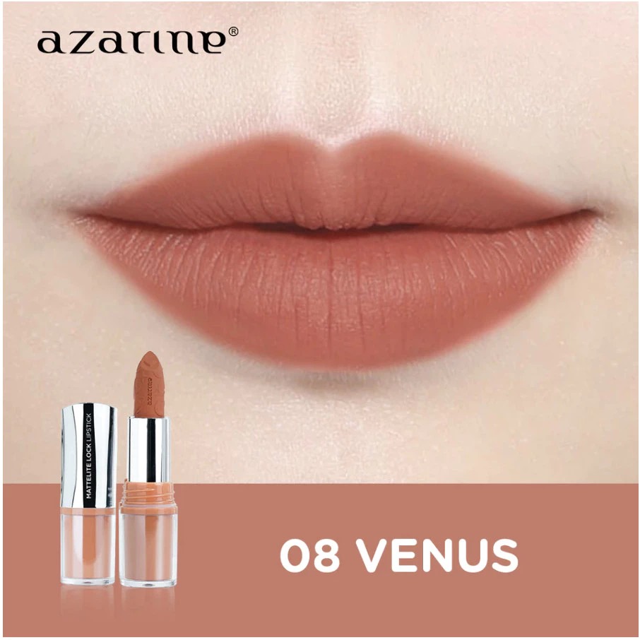 Azarine Mattelite Lock Lipstick 4gr - 08 Venus