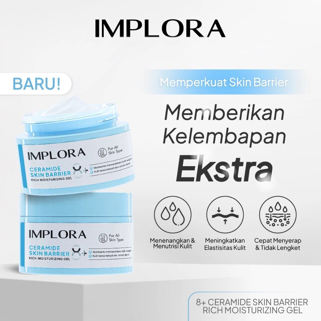 Implora 8+ Ceramide Skin Barrier Rich Moisturizing Gel 30ml