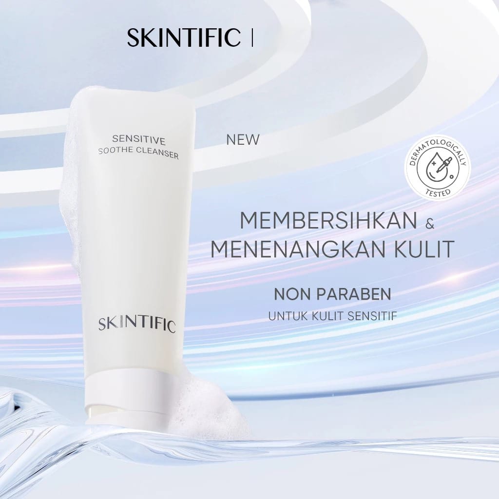 Skintific Sensitive Soothe Cleanser 120ml - Quick Calm & Repair Cleanser