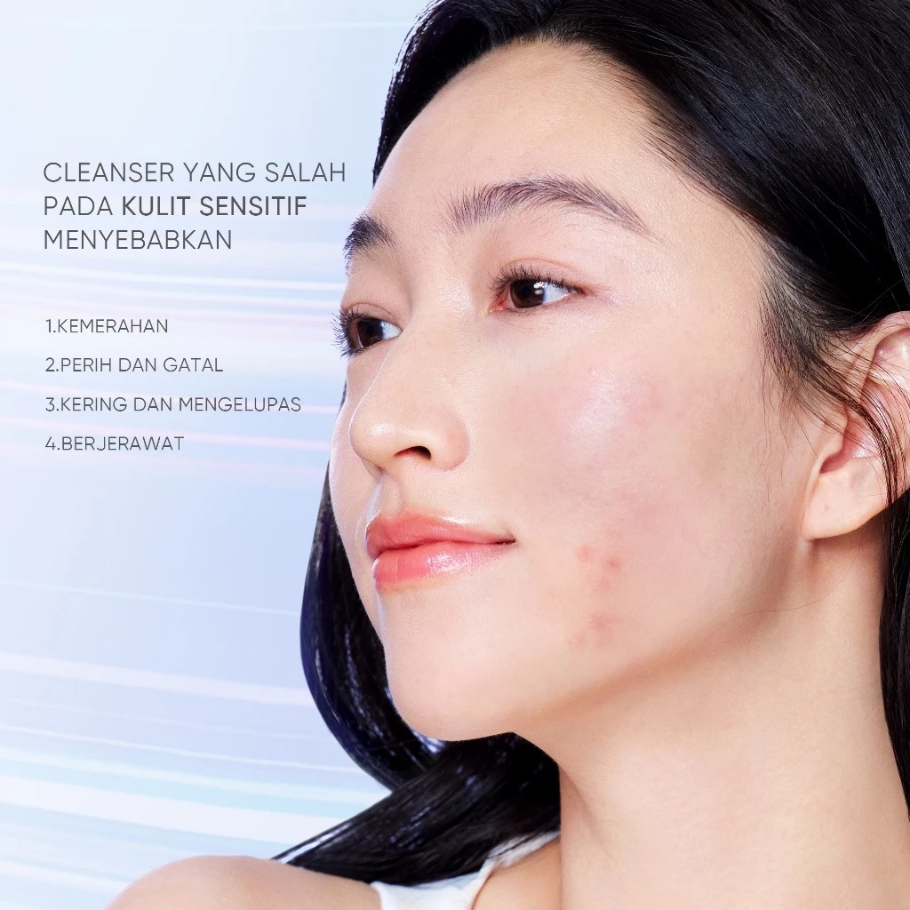 Skintific Sensitive Soothe Cleanser 120ml - Quick Calm & Repair Cleanser