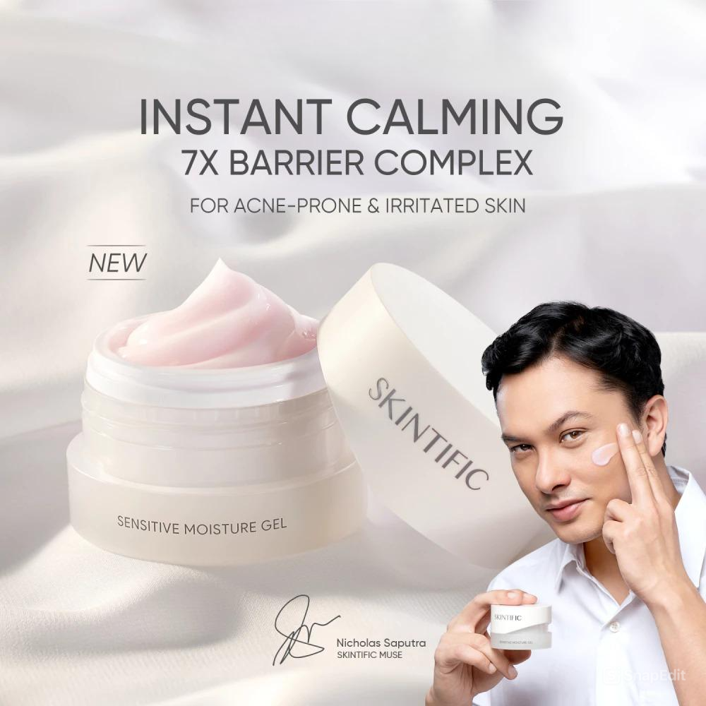 Skintific Sensitive Moisture Gel 40ml - Calm & Repair