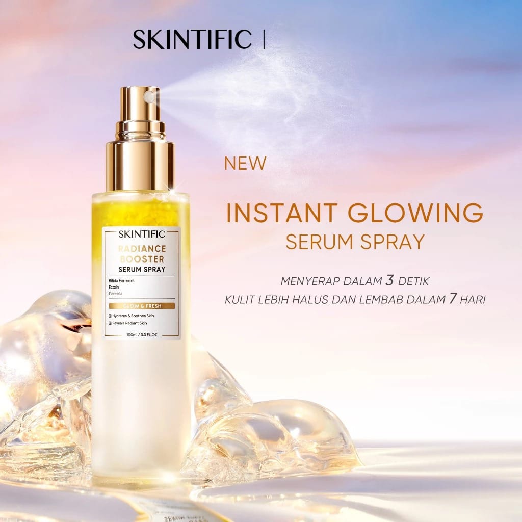 Skintific Radiance Booster Serum Spray 100ml