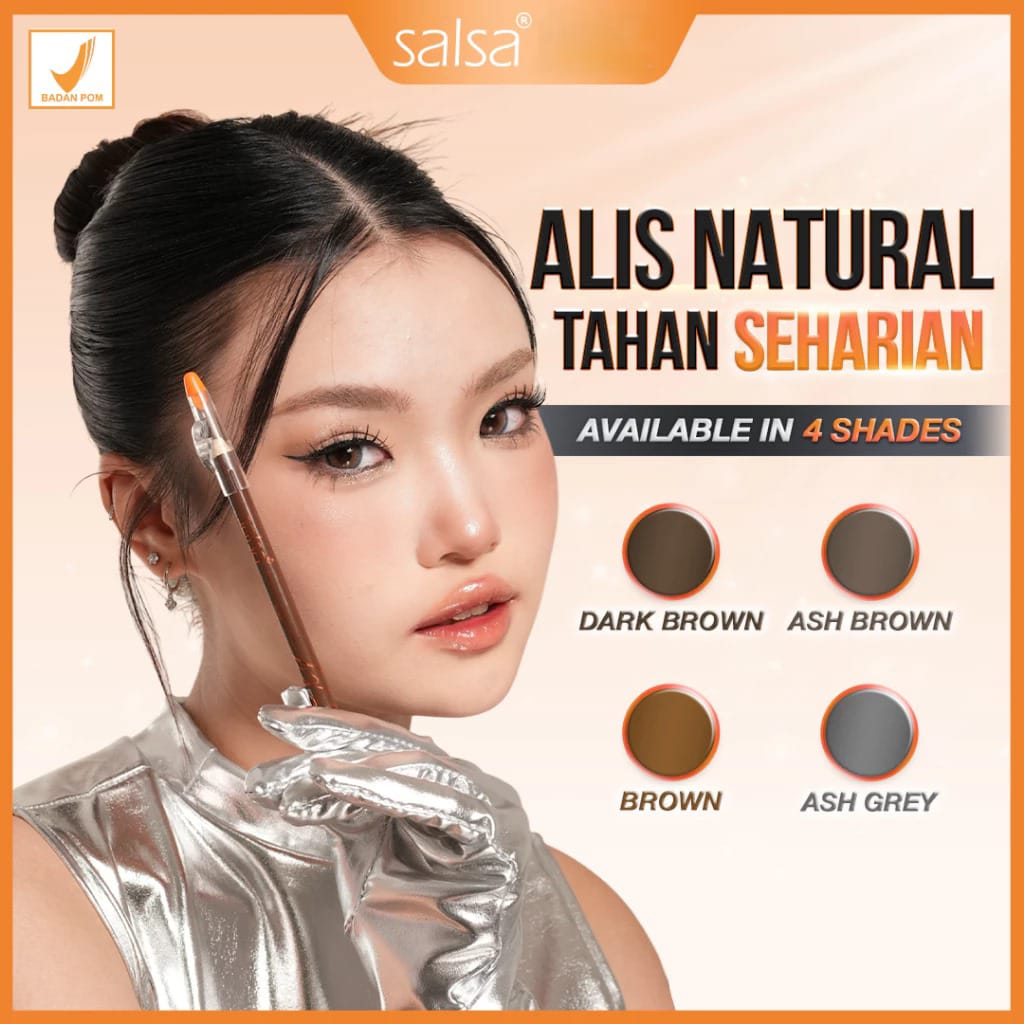 Salsa Single Eyebrow Pencil 1gr - Dark Brown