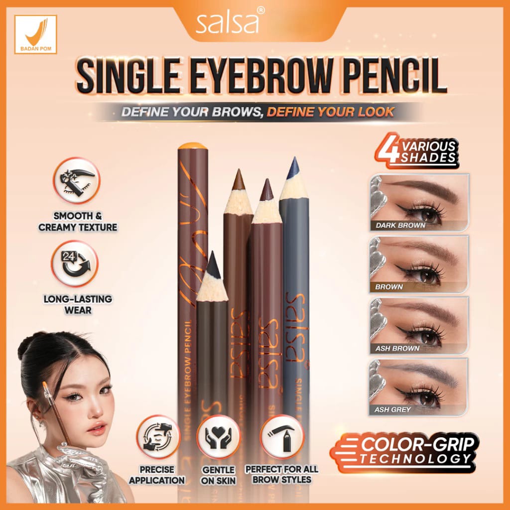 Salsa Single Eyebrow Pencil 1gr - Ash Grey