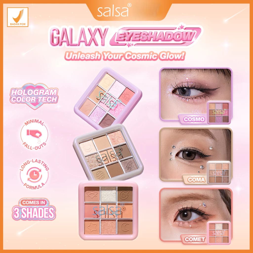 Salsa Galaxy Eyeshadow Palette - Cosmo