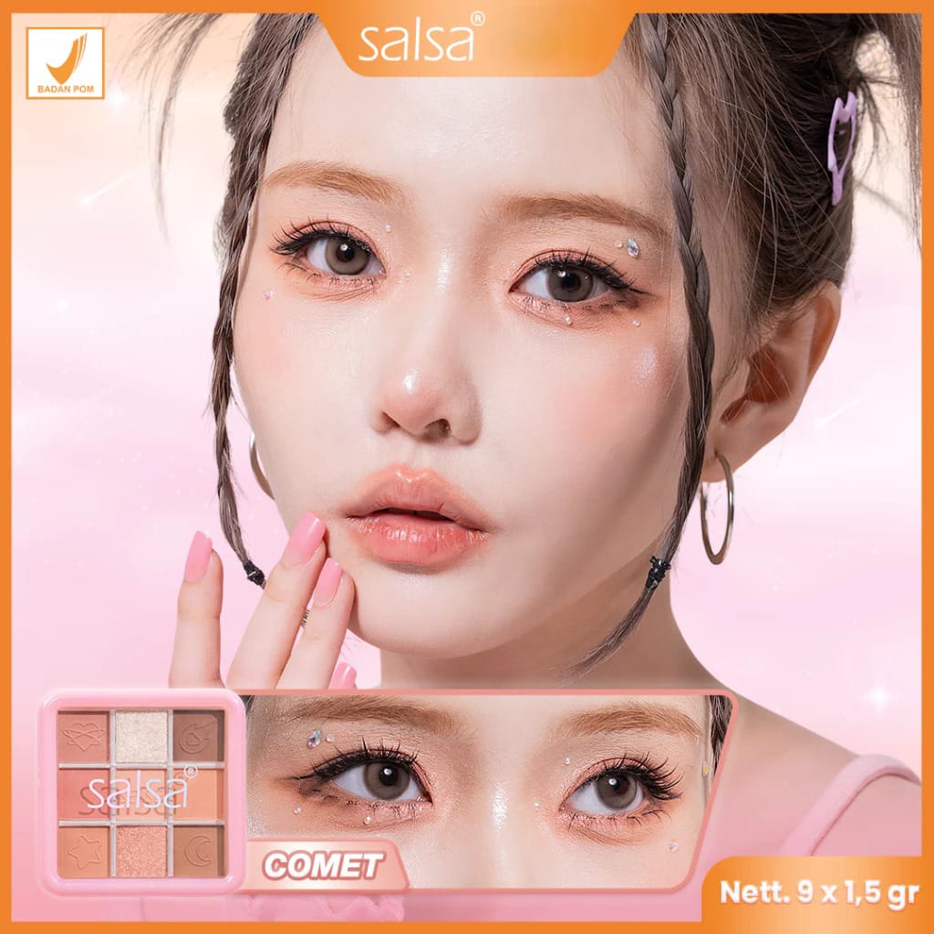 Salsa Galaxy Eyeshadow Palette - Comet