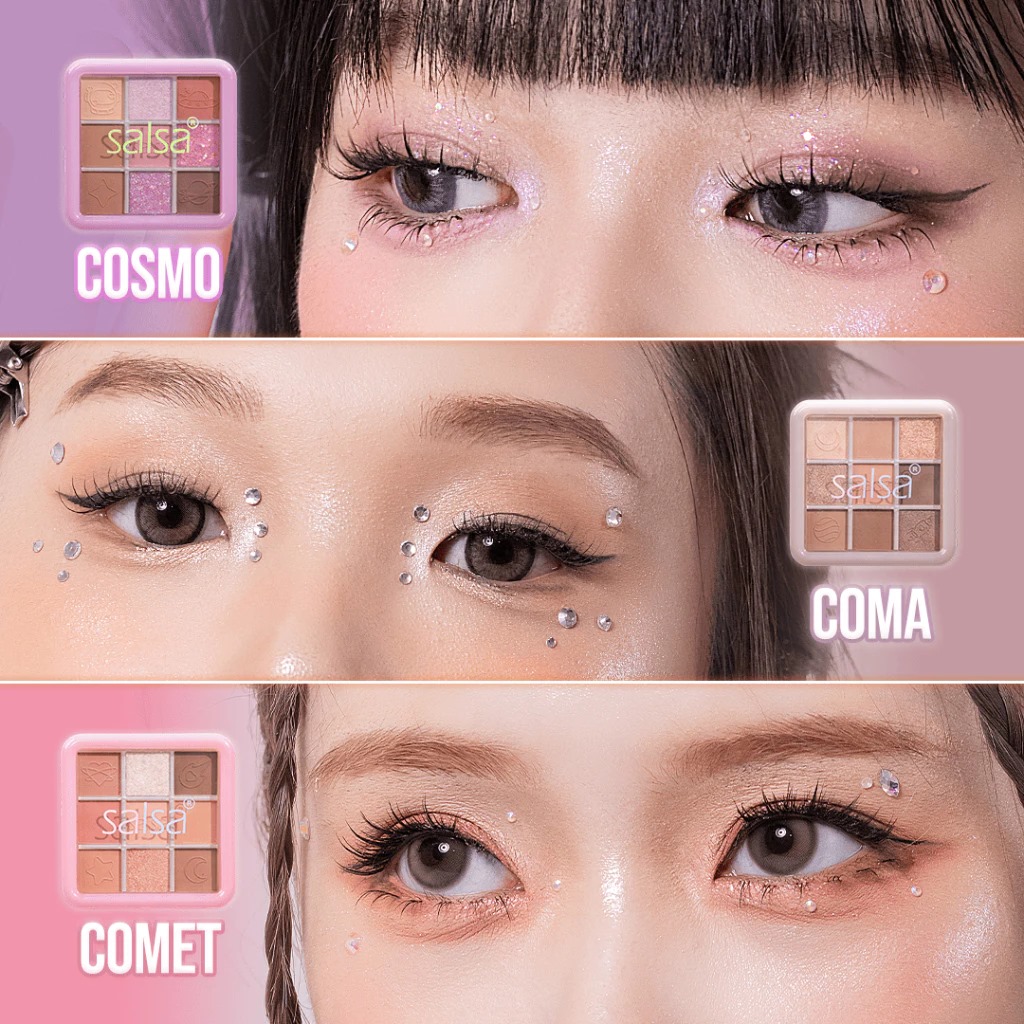 Salsa Galaxy Eyeshadow Palette - Coma