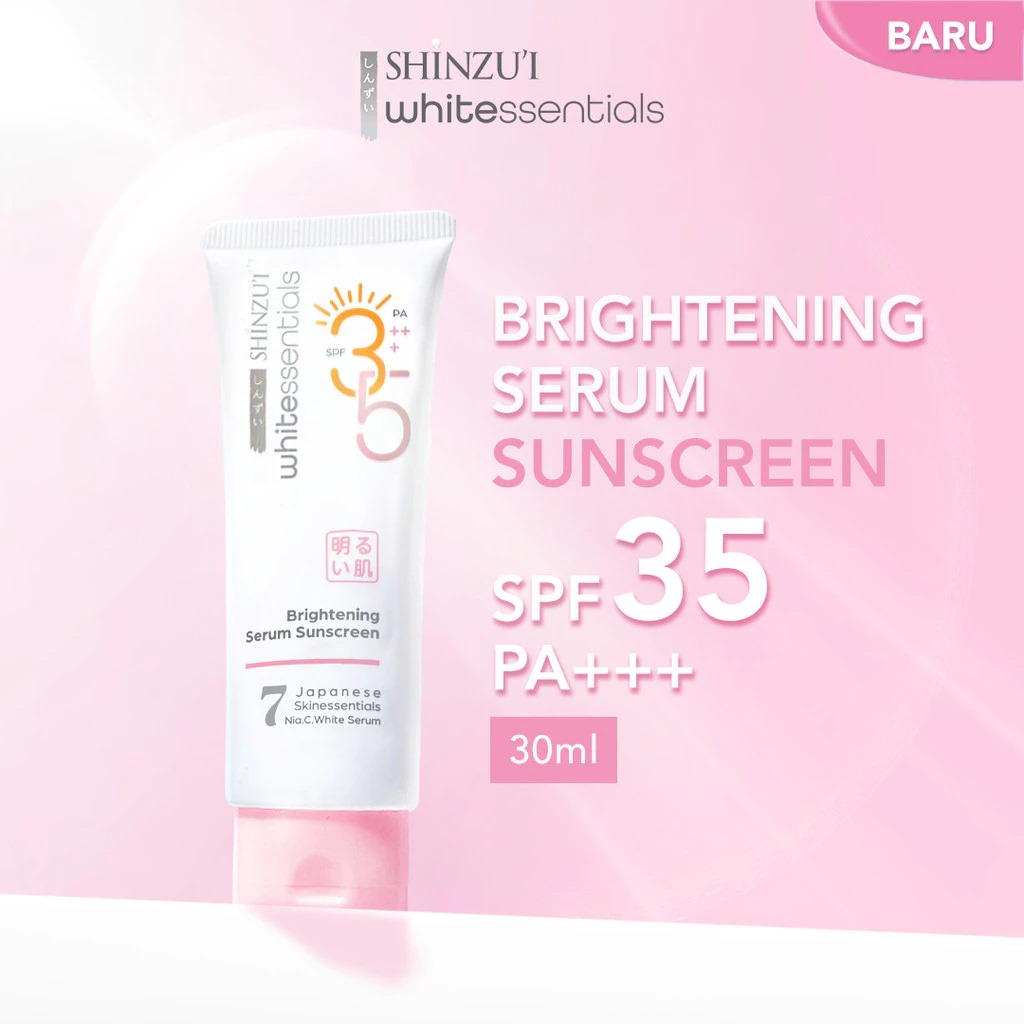 Shinzui Whitessentials Brightening Serum Sunscreen SPF35 PA+++ 30ml