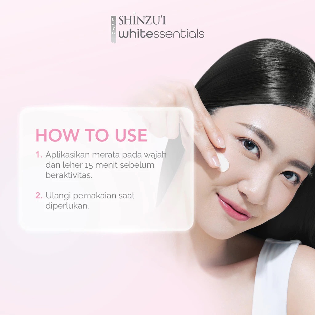 Shinzui Whitessentials Brightening Serum Sunscreen SPF35 PA+++ 30ml